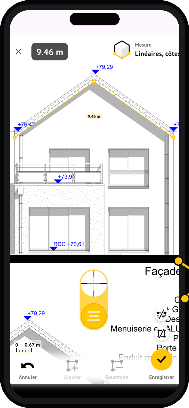 MeasureAll for Drywall Installers: On-Screen Measurement in the App